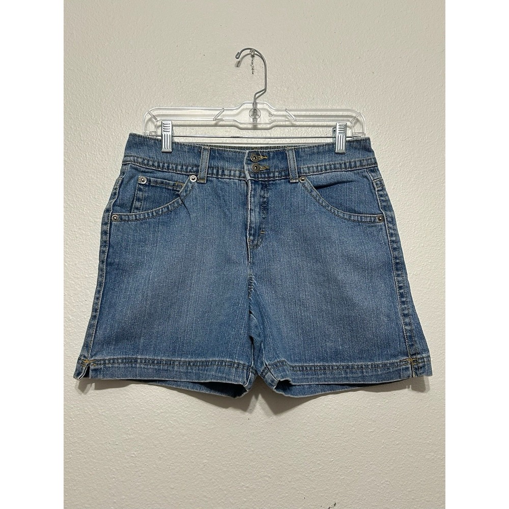Duck Head Jeans Co. Classic Blue Light Wash Denim Shorts Womens Size 6 Vintage